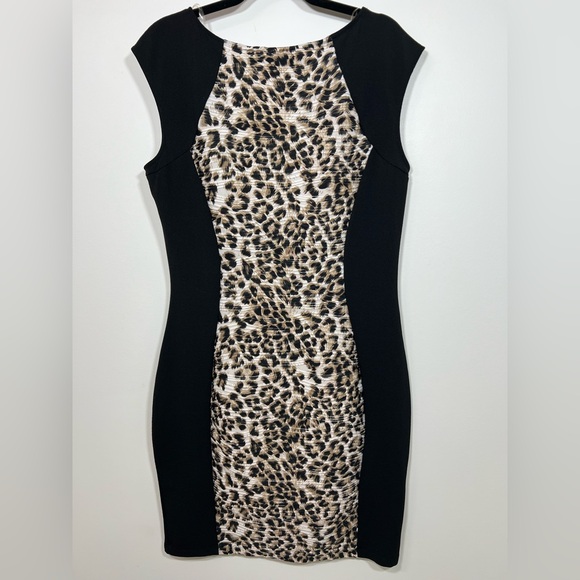Leopard Mini Dress size 3XL - Picture 3 of 6